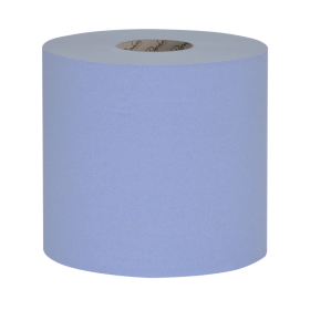 Raphael 1 Ply Blue Hand Towel Roll 200mm x 250m 6 Pack 613019 F