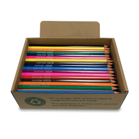 ReCreate Treesaver Recycled Colouring Pencils 144 Pack 573332 F