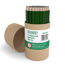 ReCreate Treesaver Recycled HB Pencil 72 Pack 411129 F