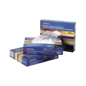 Rexel AS3000 Plastic Shredder Waste Sacks 175L Clear 100 Pack 128337 F