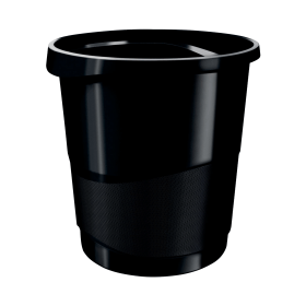 Rexel Choices Waste Bin 14L Black 2115622 531349 F