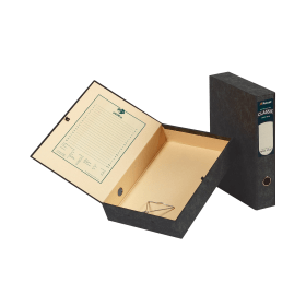 Rexel Classic Box File Lockspring Foolscap Black 5 Pack 103173 F