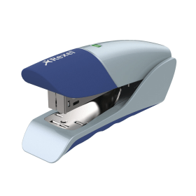 Rexel Gazelle Half Strip Stapler 25 Sheets Silver Blue 2100011 112774 F