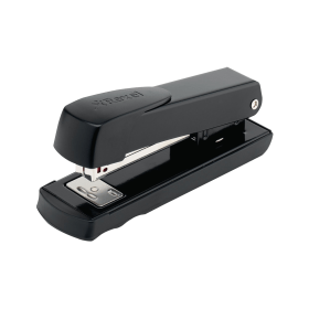 Rexel Meteor Half Strip Stapler 20 Sheets Black 2100019 103591 F
