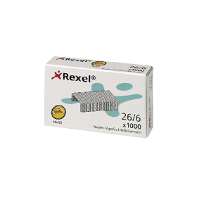 Rexel No 56 Staples 6mm 1000 Pack 133740 F