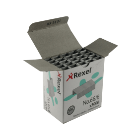 Rexel No 66 Staples 8mm 5000 Pack 121402 F