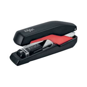 Rexel OmniPress Full Strip S060 Stapler 60 Sheets Black Red 2115680 531326 F
