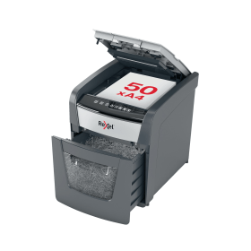 Rexel Optimum AutoFeed 50X Cross Cut P 4 Shredder 606681 F
