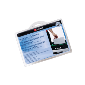 Rexel Shredder Non Auto Oil Sheets 12 Pack 115107 F