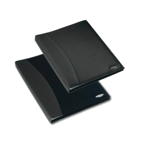 Rexel Soft Touch Smooth Display Book 24 Pockets A4 Black 107206 F