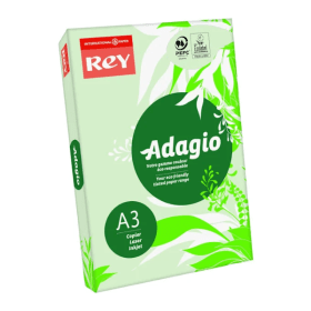 Rey A3 Green Paper 80gsm 500 Sheets FSC Certified