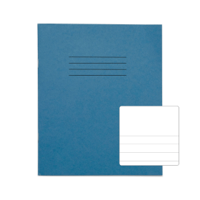 Rhino 200mm x 165mm Exercise Book 32 Page Light Blue TB F12 10 Pack PVPW025 26 6 393808 F