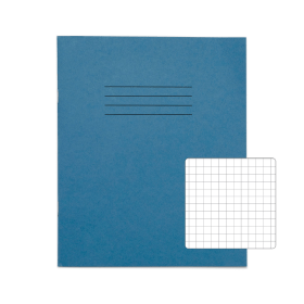 Rhino 200mm x 165mm Exercise Book 48 Page Light Blue S7 10 Pack PVEX342 406 0 400843 F