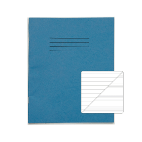 Rhino 200mm x 165mm Music Book 48 Page Light Blue F8 M8 10 Pack 393804 F