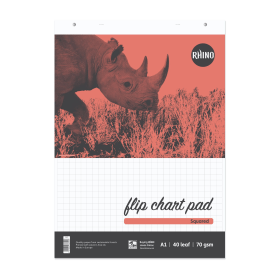 Rhino A1 Flipchart Pad 40 Leaf S20 B 10 Pack RHFC 2 438850 F
