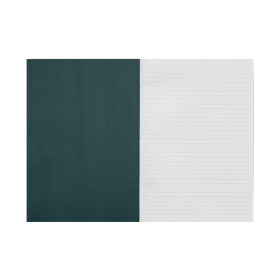 Rhino A4 Exercise Book 80 Page 8mm Dark Green 50 Pack 765016 F