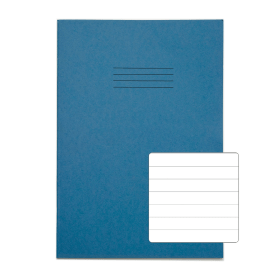 Rhino A4 Oversized Exercise Book 40 Page Light Blue F12 10 Pack 589719 F