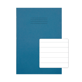 Rhino A4 Exercise Book 15mm 64 Pages Light Blue 50 Pack 400881 F