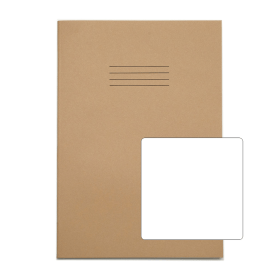 Rhino A4 Exercise Book 64 Page Buff B 10 Pack 400895 F