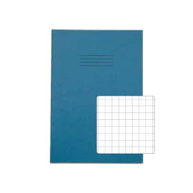 Rhino A4 Exercise Book 64 Page S10 Light Blue 50 Pack 400877 F