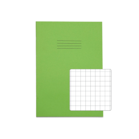 Rhino A4 Exercise Book 64 Page S10 Light Green 50 Pack 400876 F