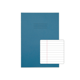 Rhino A4 Exercise Book 80 Page F8M Light Blue 50 Pack 393828 F