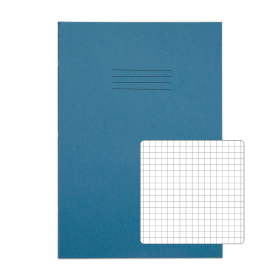 Rhino A4 Exercise Book 80 Page Light Blue S5 50 Pack 400911 F