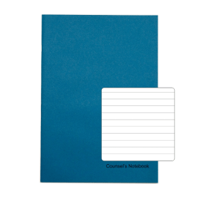Rhino A4 Perforated Counsels Council Notebook 96 Page Light Blue F8 10 Pack 467007 F