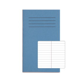 Rhino A6 Vocabulary Exercise Book 48 Page Light Blue F7CM 10 Pack 433959 F
