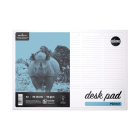 Rhino Desk Pad 5 Column Planner 50 Pages A3 10 Pack 613159 F