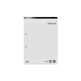 Rhino Everyday A4 Ruled Margin Refill Pad 160 Pages 10 Pack 780415 F