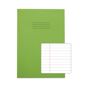 Rhino Exercise Book 80 Page 8mm Ruled Light 330mm x 229mm Green 50 Pack 918345 F