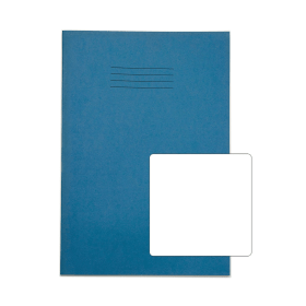 Rhino Exercise Book 80 Page Blank Light 330mm x 229mm Blue Contract 50 Pack 918348 F
