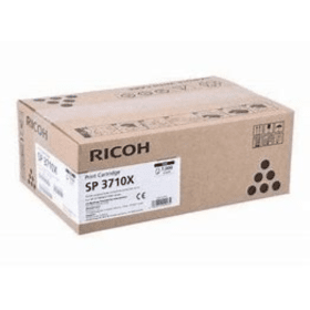 Ricoh 408285 Black Toner Cartridge SP3710 Original