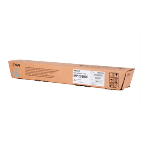 Ricoh 841654 Cyan Toner Cartridge MP C3502E Original