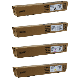 Ricoh 84256 Multipack Full Set of 4 Toner Cartridges Original