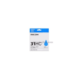 Ricoh GC 31HC Cyan High Capacity Gel Ink Cartridge Original