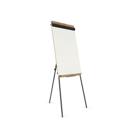 Rocada Natural Design A1 Tripod Magnetic Flipchart Brown NAT0610 775929 F