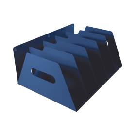 Rotadex 5 Section Lever Arch Filing Rack Blue 115765 F