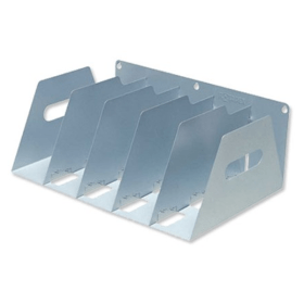 Rotadex 5 Section Lever Arch Filing Rack Grey 114709 F