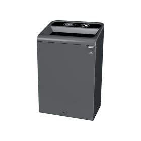 Rubbermaid Configure Container with General Waste Label 125 Litres Black 915427 F