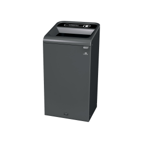 Rubbermaid Configure Container with Landfill Label 87 Litres Black 915424 F