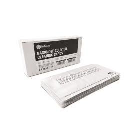 Safescan Banknote Counter Cleaning Cards White 15 Pack 493973 F