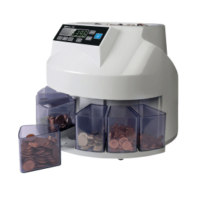 Safescan Mixed Coin Counter and Sorter Euro UK Plug 391870 F