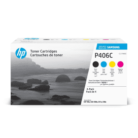 Samsung CLT P406C Multipack Full Set of 4 Toner Cartridges SU375A Original