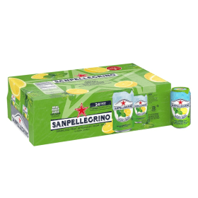 San Pellegrino Lemon and Mint Fizzy Drink 330ml 24 Pack 794725 F