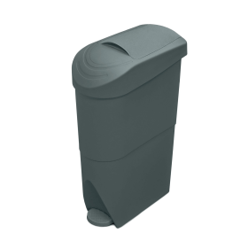 Sanitary Bin Pedal Operated 20 Litre Grey 892014 F