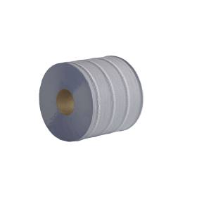 Santino Flat Sheet Centrefeed 150m 2 Ply Blue 6 Pack 925635 F