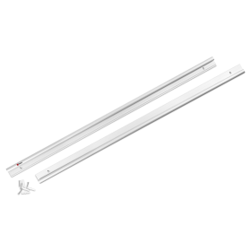 Sasco Aluminium Mounted Planner Track 2 Pack 124680 F
