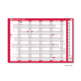 Sasco Year Planner Compact Landscape Unmounted 2026 896743 F